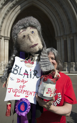 Inquiry into press regulation and phone hacking, conducted by Lord Justice Leveson, Royal Courts of Justice, London, Britain - 28 May 2012