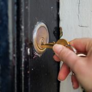 Key in door