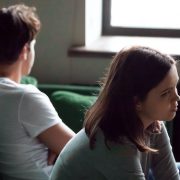 Annoyed girlfriend